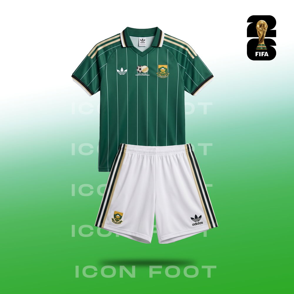 Equipación visitante de Sudáfrica 2026 para niño