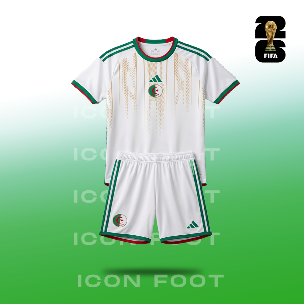 Equipación local de Argelia 2026 para niño