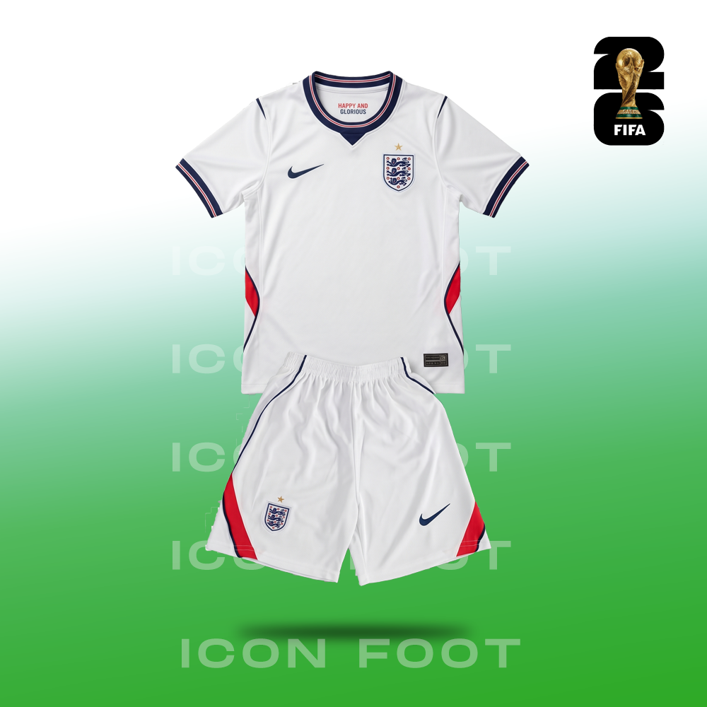 Equipación local de Inglaterra 2026 para niño