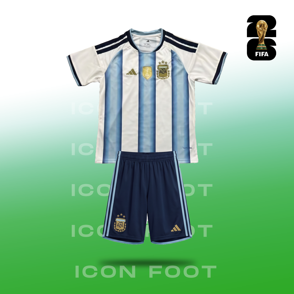 Equipación local de Argentina 2026 para niño