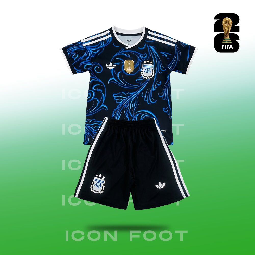 Equipación visitante de Argentina 2026 para niño