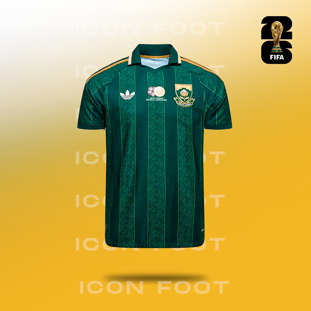 Equipación visitante de Sudáfrica 2026