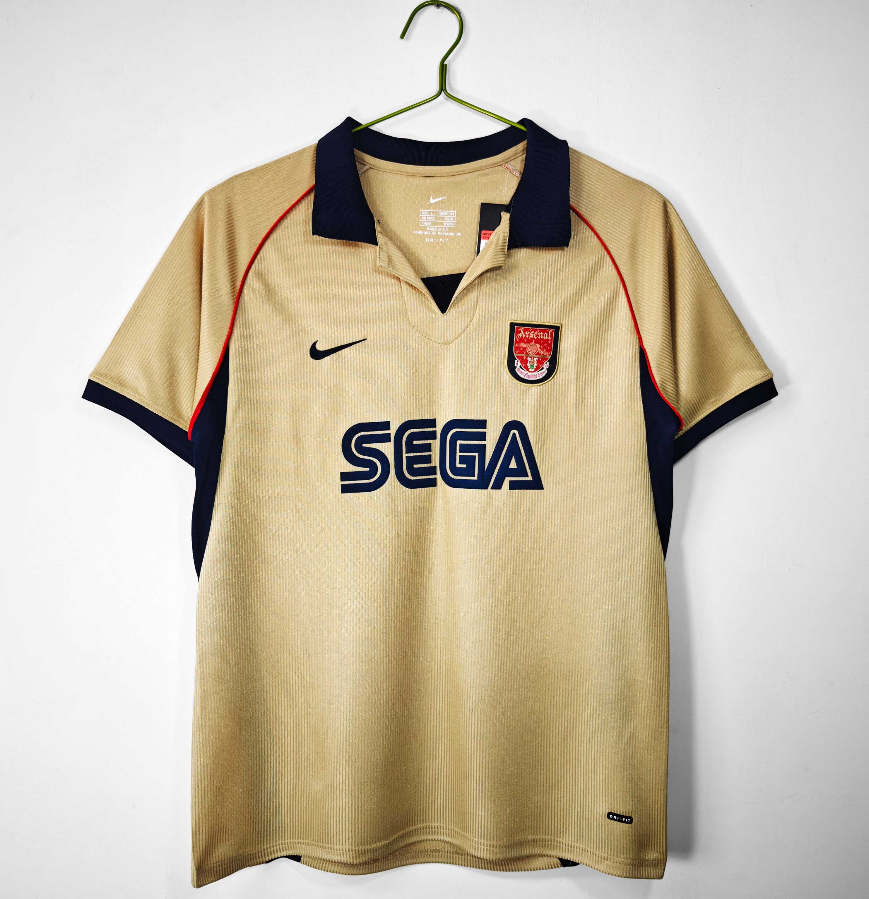 Arsenal 2001-02 Retro Visitante