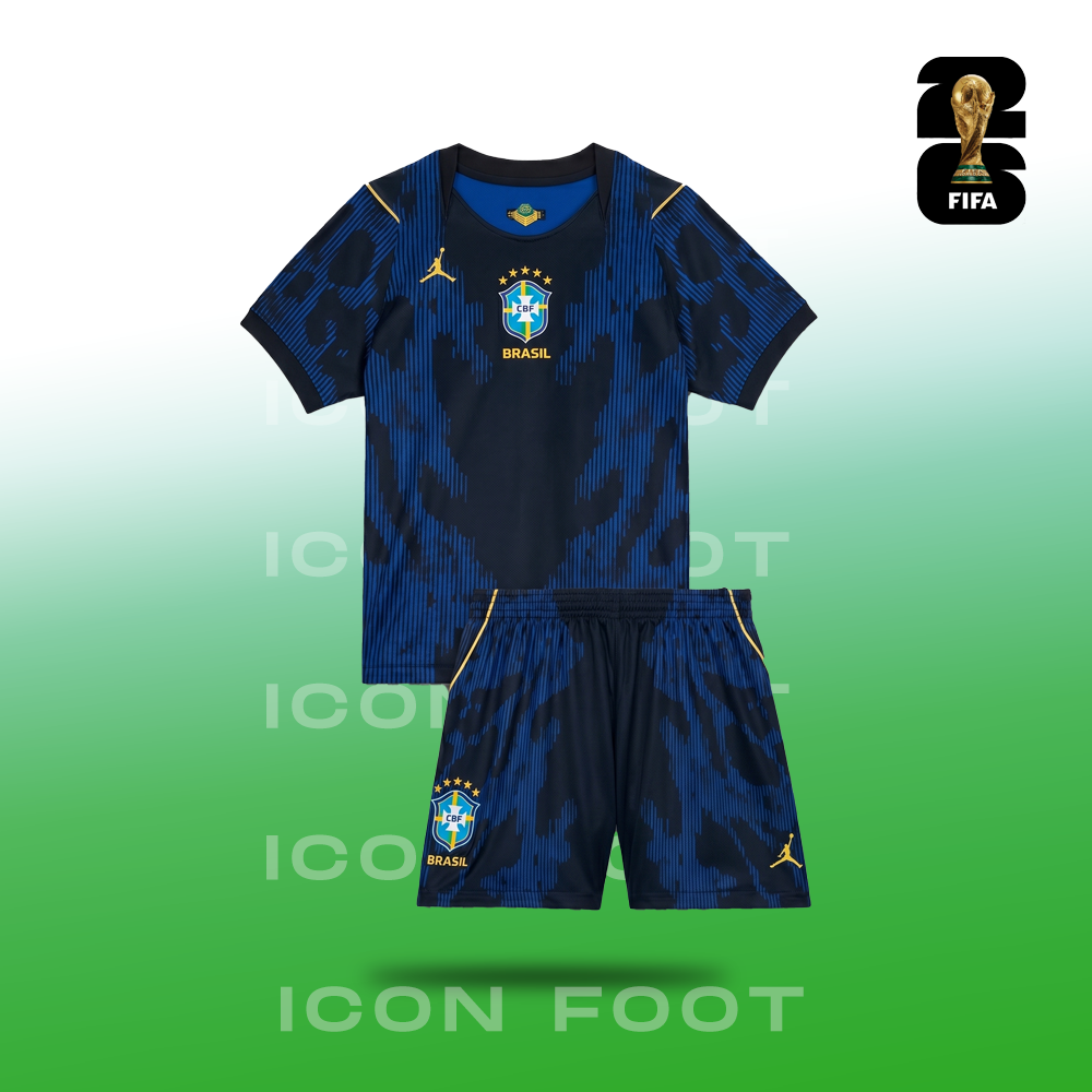 Equipación visitante de Brasil 2026 para niño