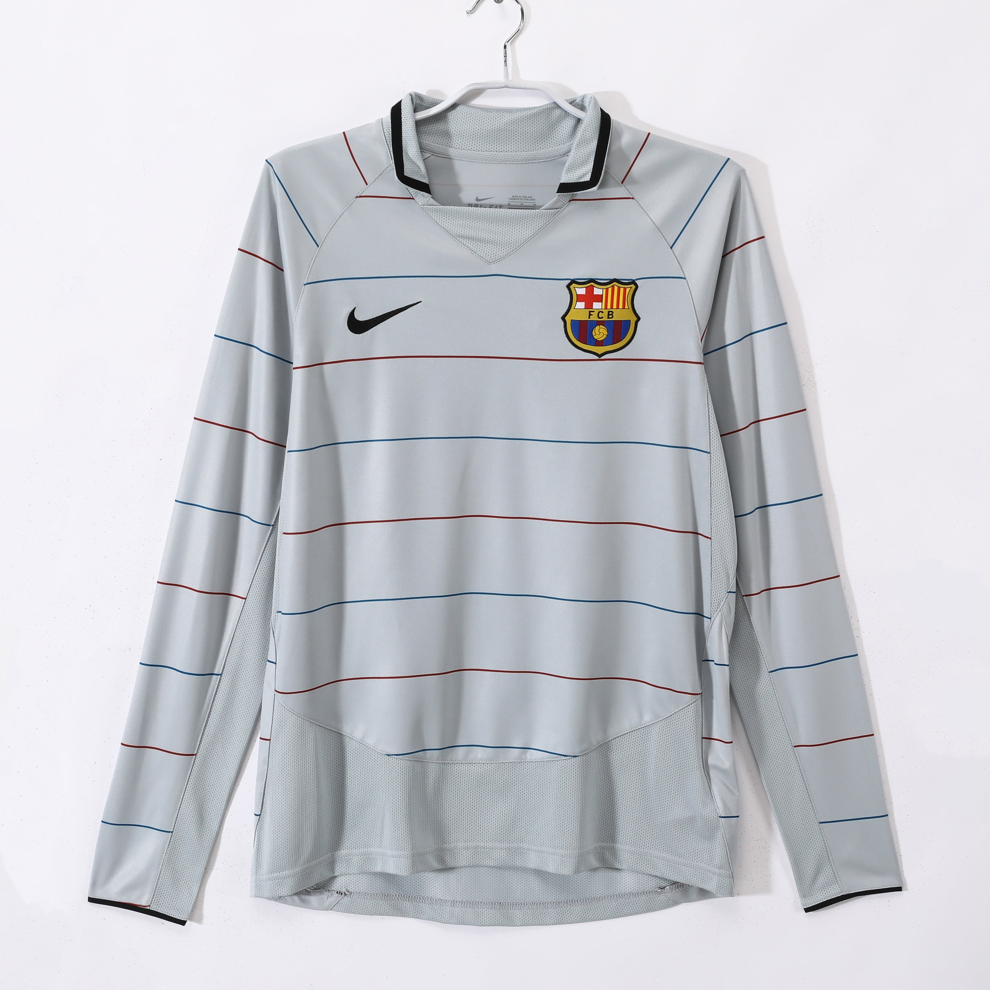 Barça 2003-04 Retro Visitante Manga Larga