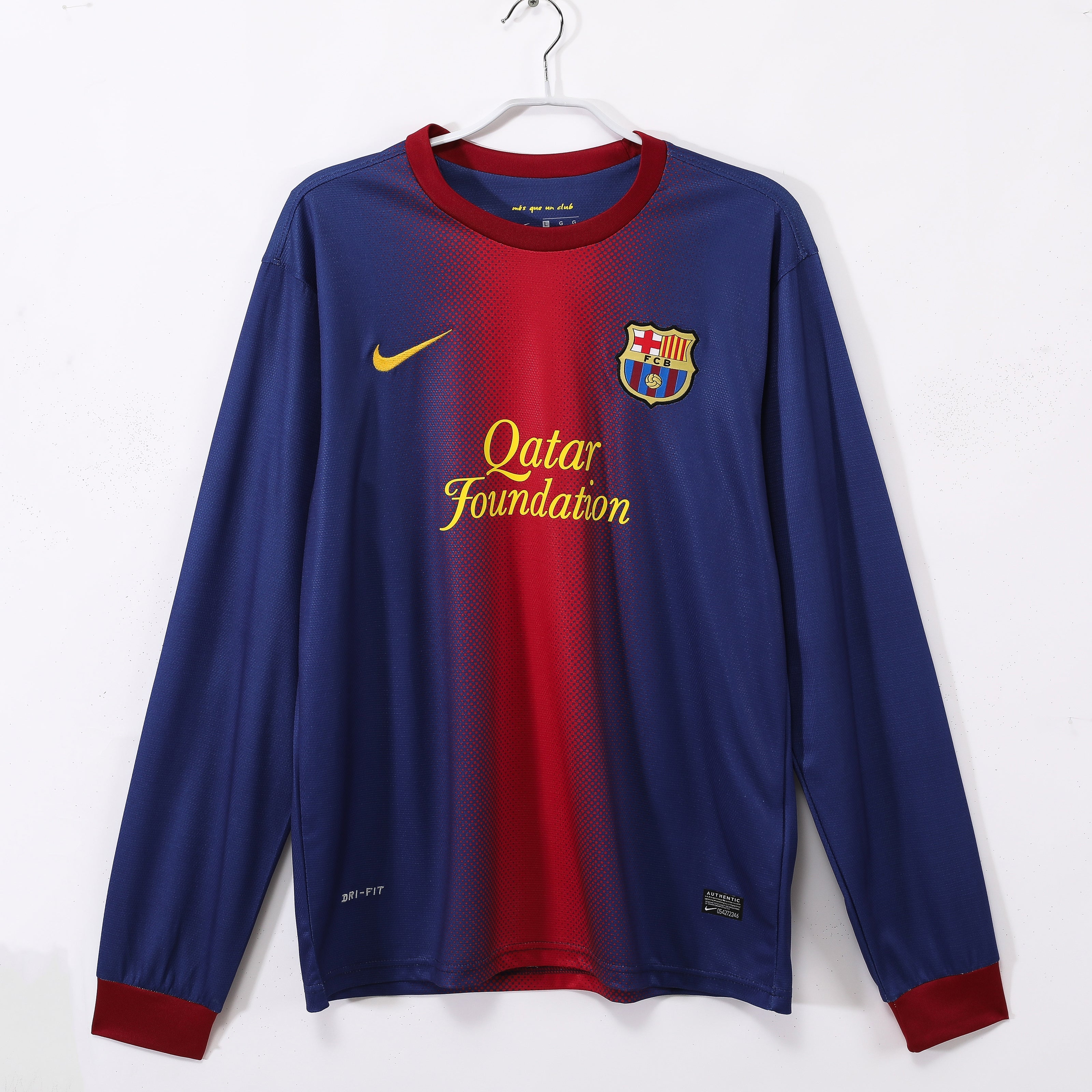 Barça 2012-13 Retro Manga Larga