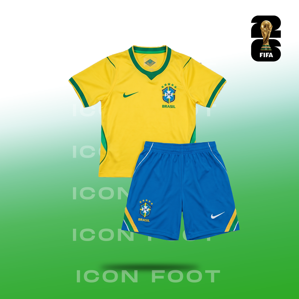 Equipación local de Brasil 2026 para niño