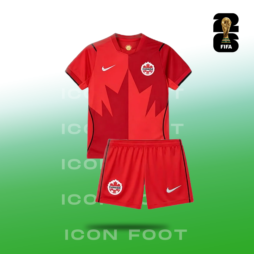 Camiseta Infantil Local de Canadá para la Copa del Mundo 2026