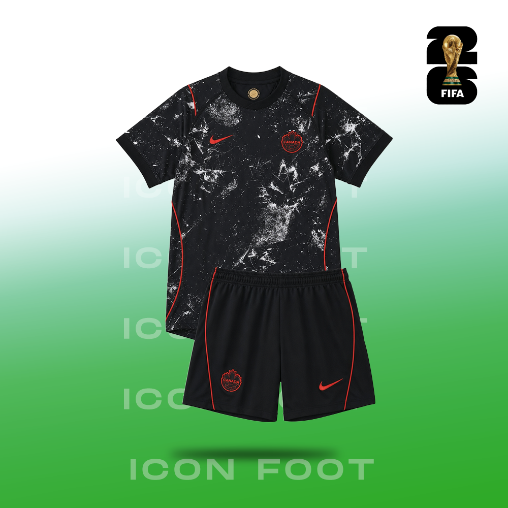 Camiseta Infantil Visitante de Canadá para la Copa del Mundo 2026