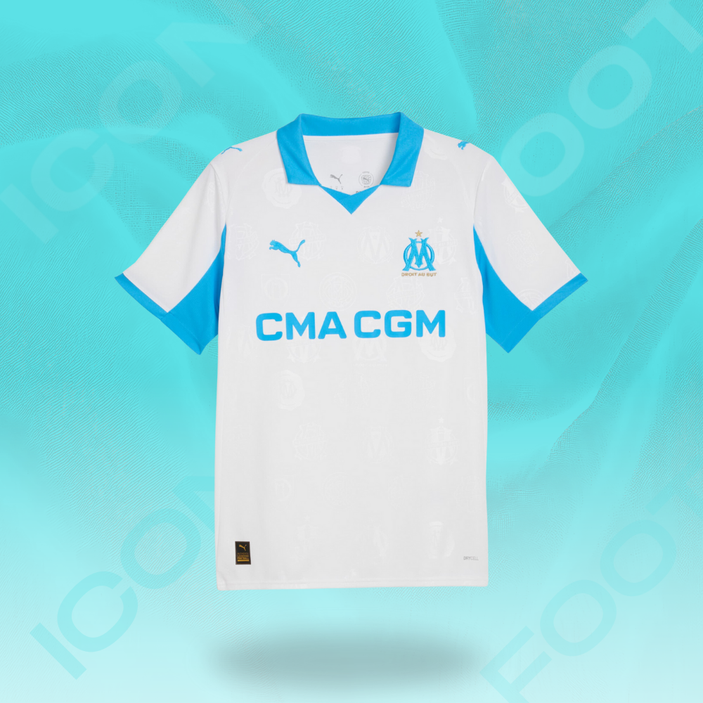 Equipación local del Olympique de Marseille 2026