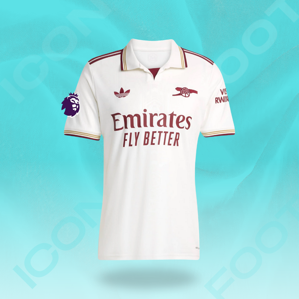 Tercera equipación del Arsenal 2026