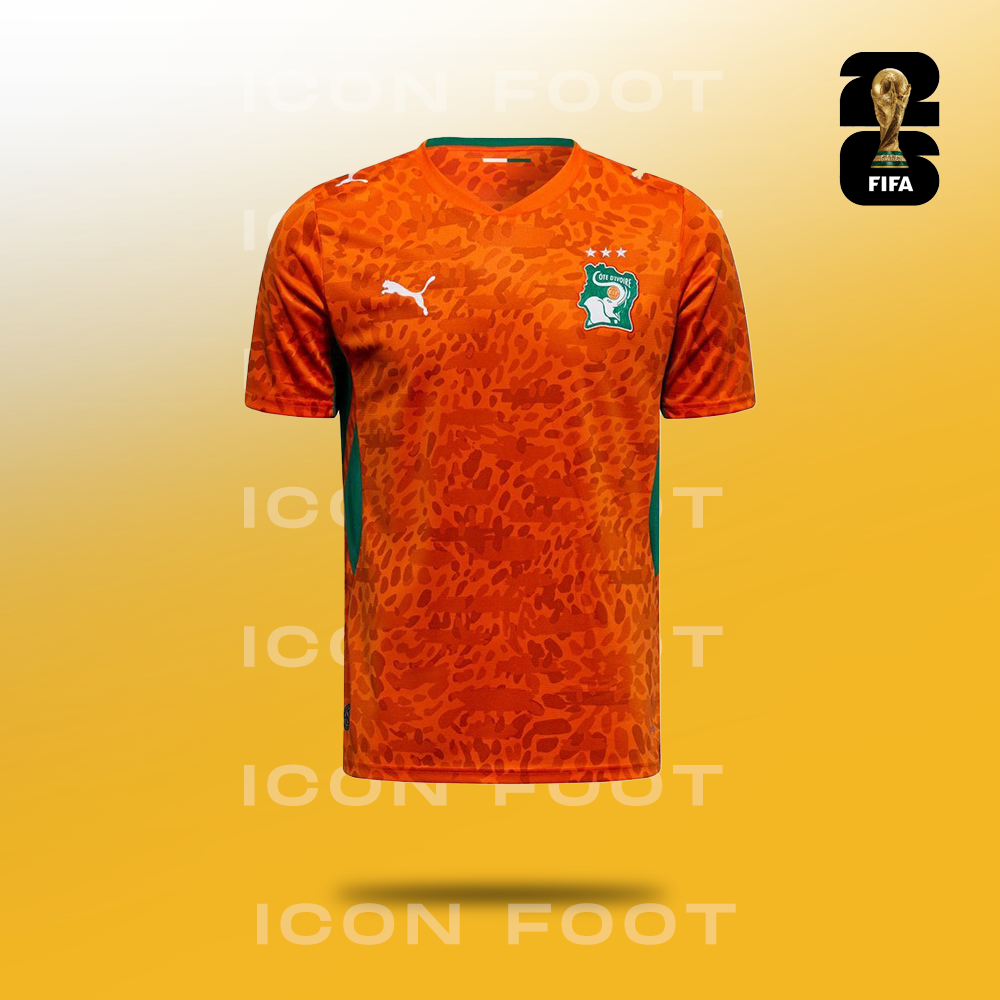 Camiseta Local de Costa de Marfil para la Copa del Mundo 2026