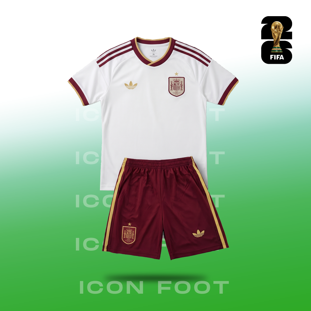 Equipación visitante de España 2026 para niño