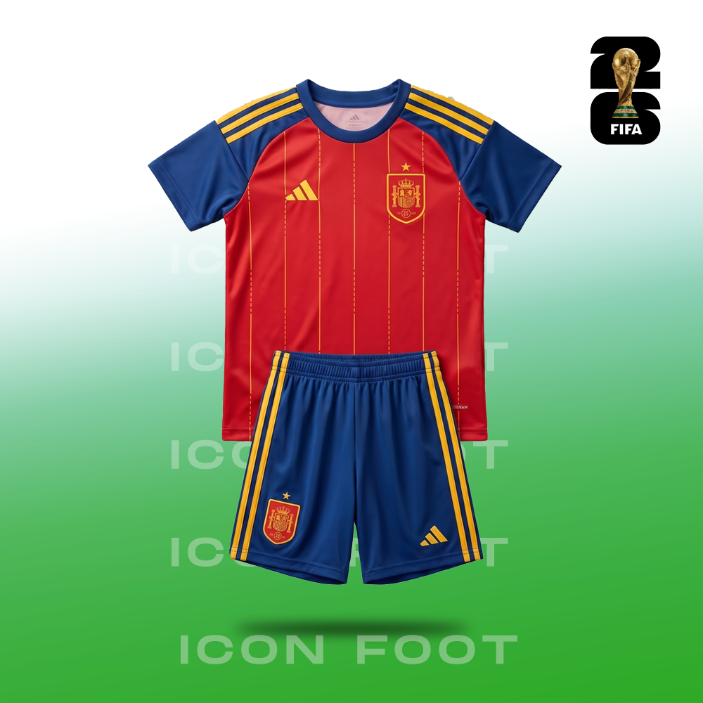 Equipación local de España 2026 para niño