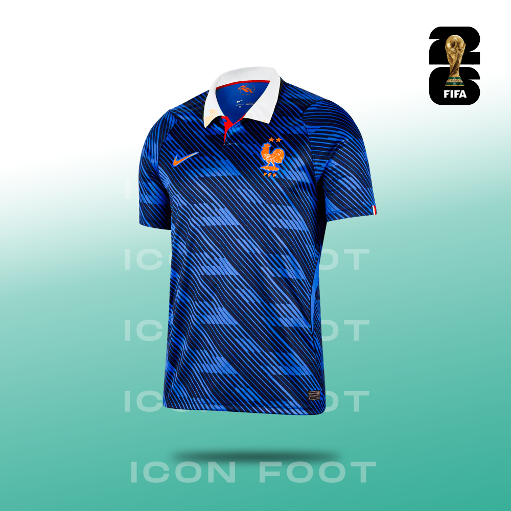 Camiseta local de Francia para niño, Copa del Mundo 2026