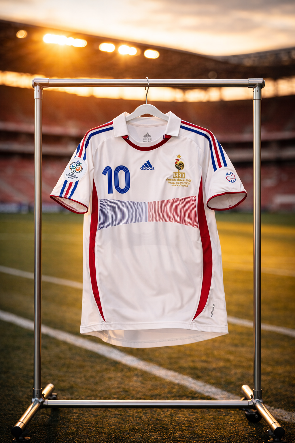 Equipación visitante retro de Francia 2006