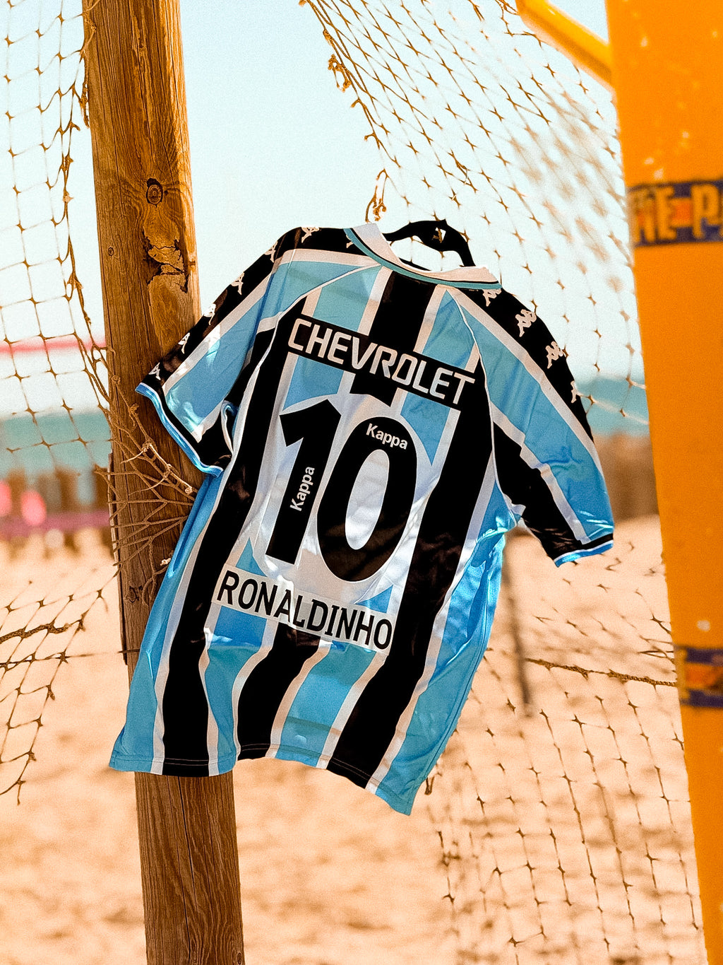 Equipación retro del Grêmio de Porto Alegre 2000-2001