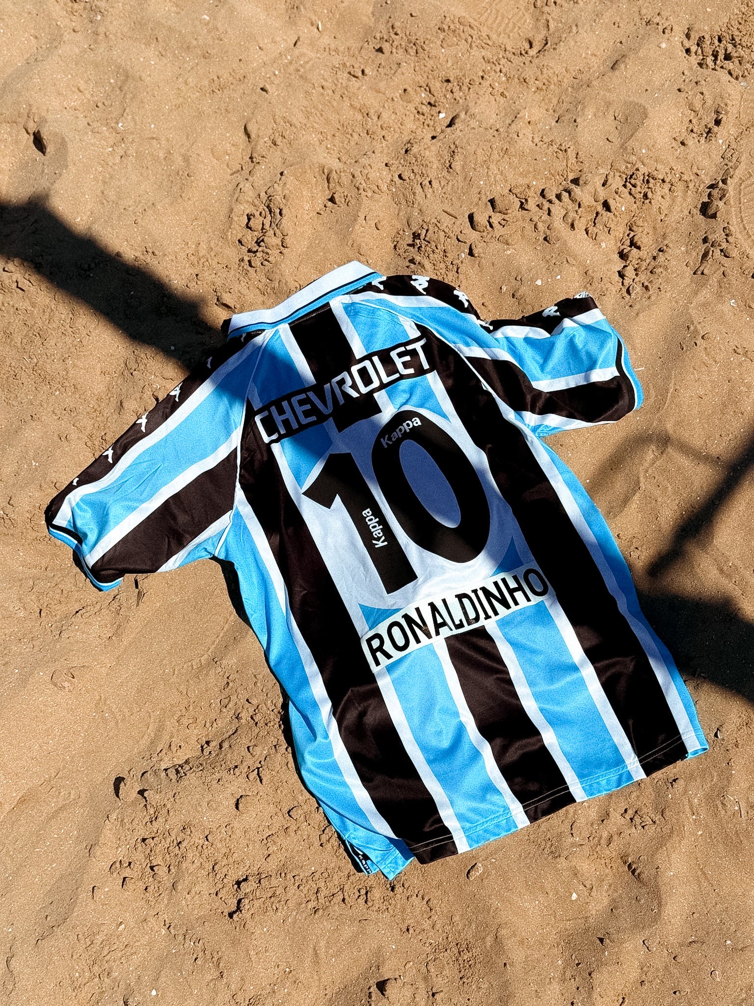 Equipación retro del Grêmio de Porto Alegre 2000-2001