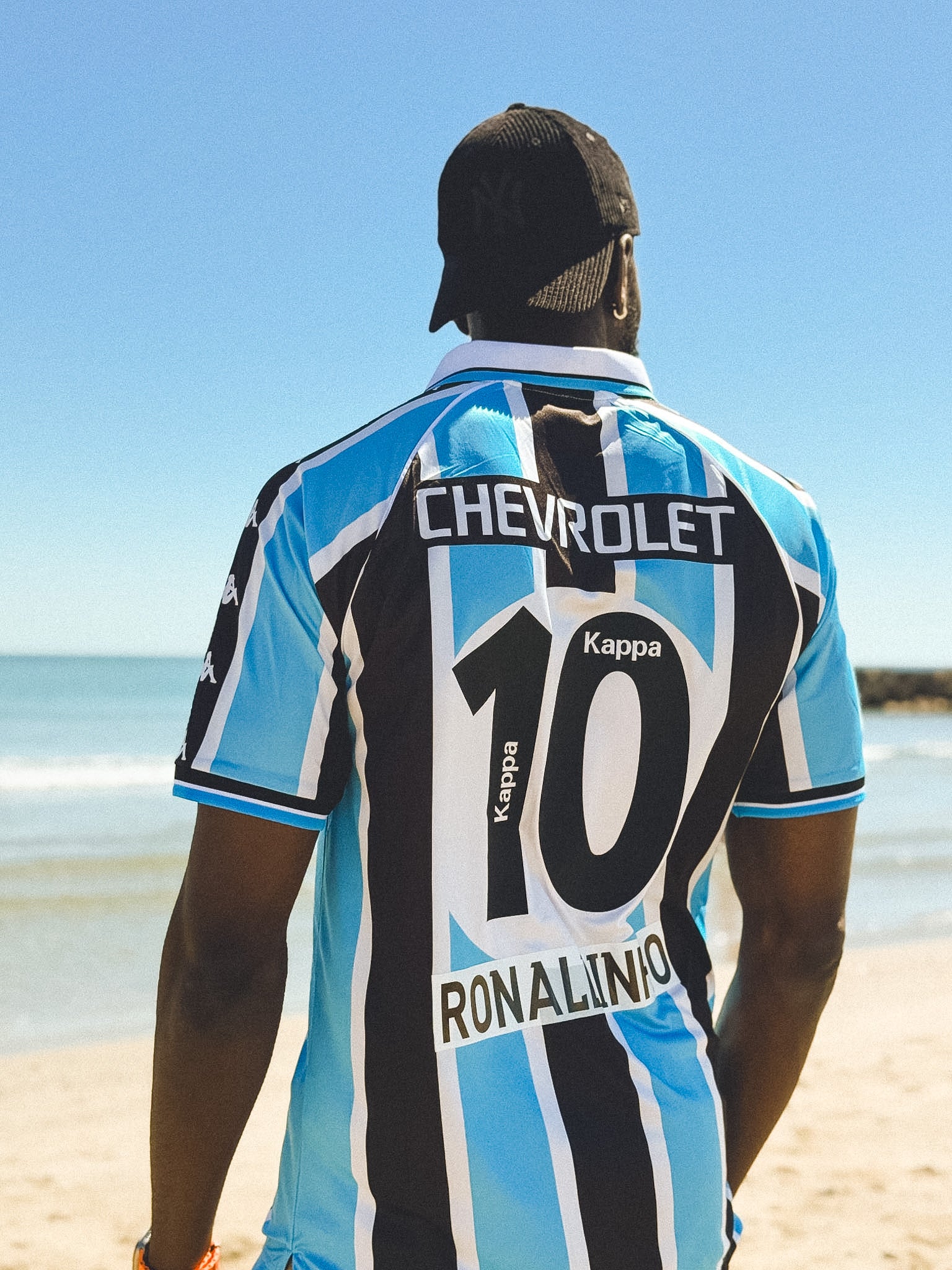 Equipación retro del Grêmio de Porto Alegre 2000-2001
