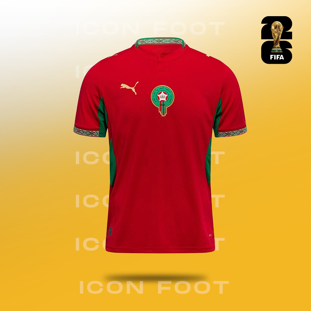 Equipación local de Marruecos 2026