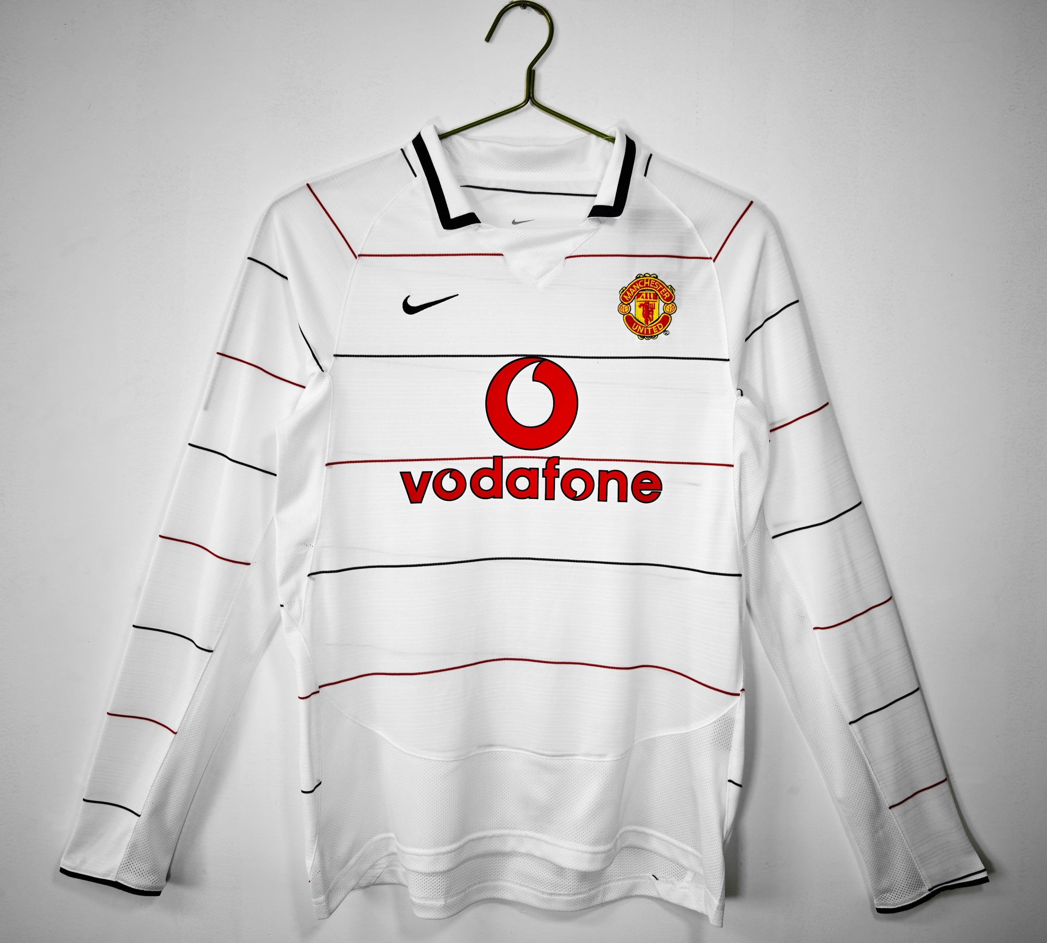 Manchester United 2003 Retro Visitante de manga larga