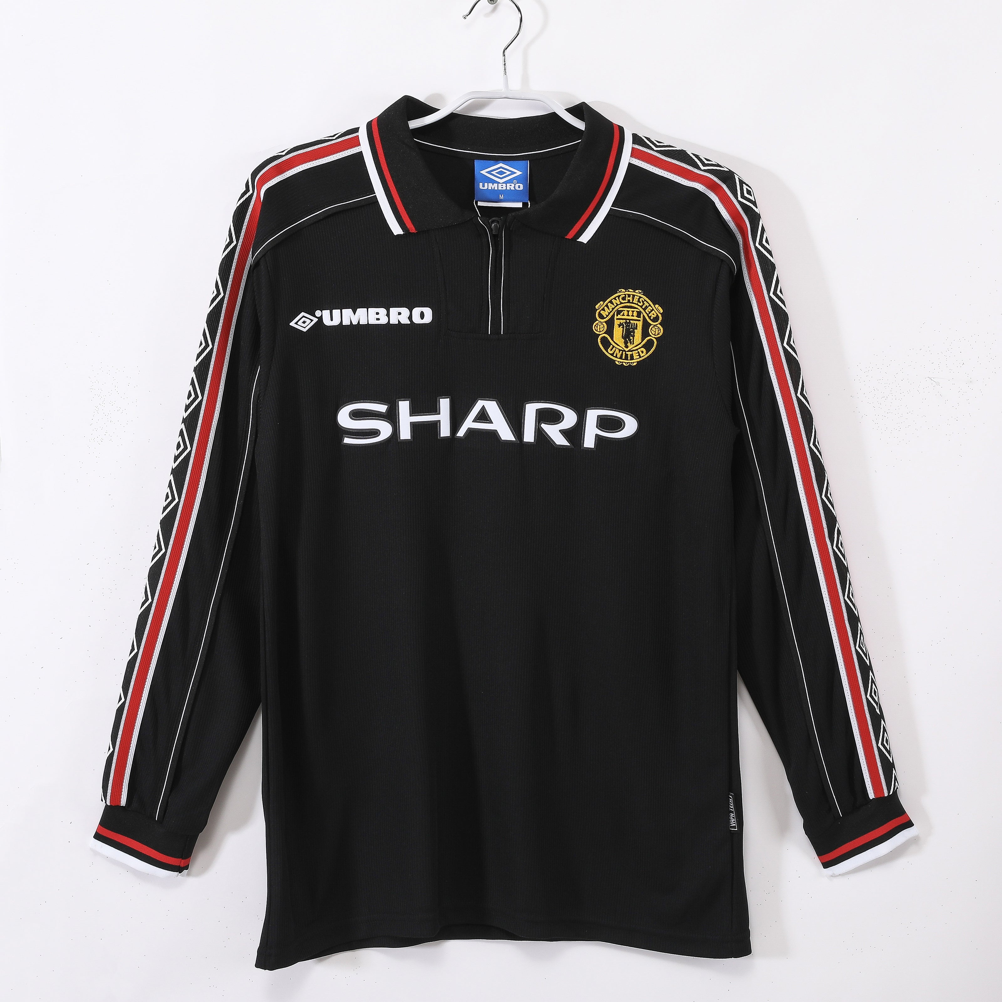 Manchester United 1998 Retro Visitante de manga larga