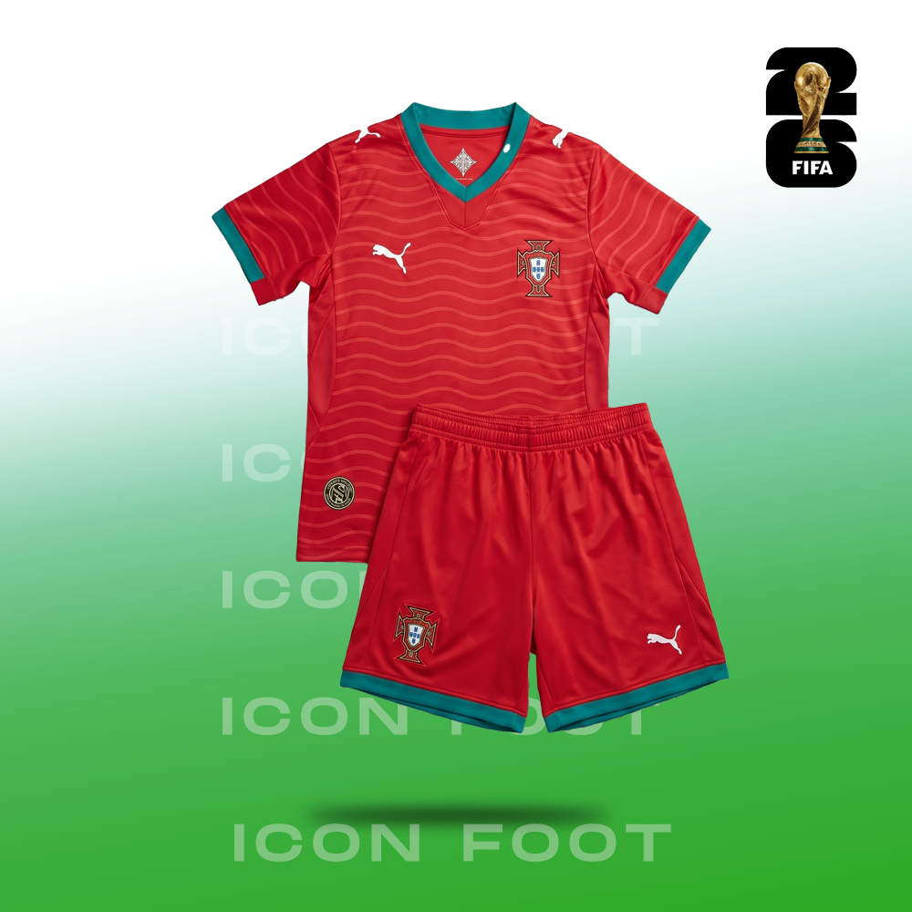 Equipación local de Portugal 2026 para niño