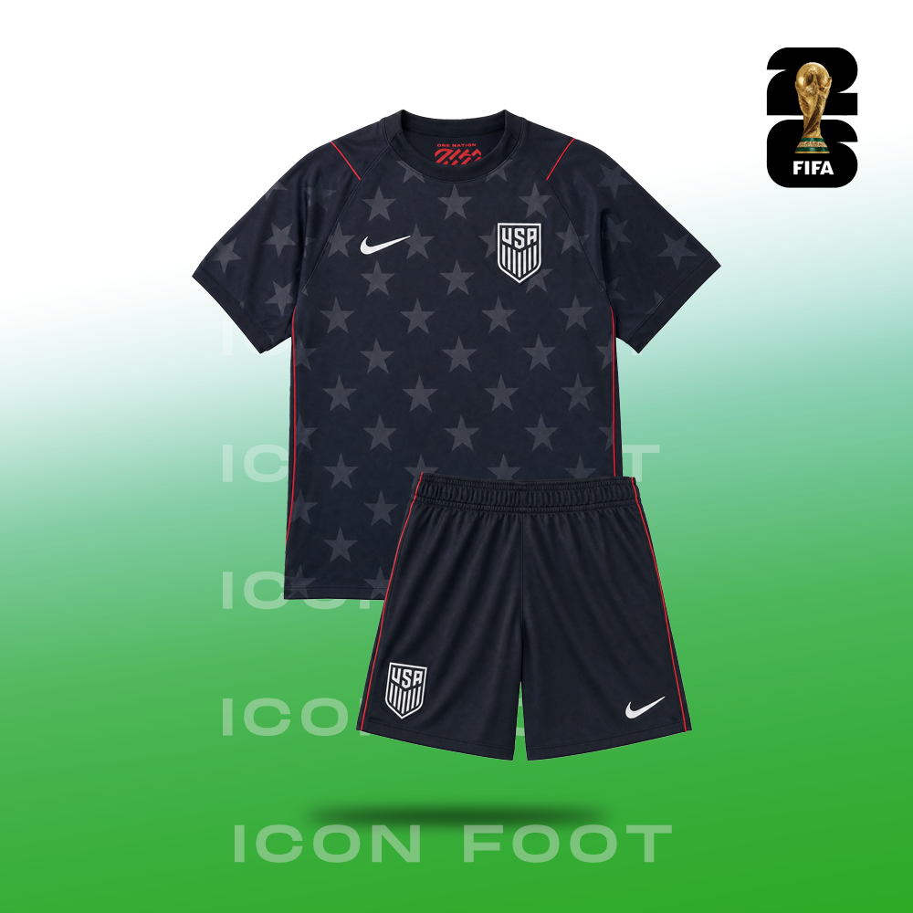 Camiseta Infantil Visitante de Estados Unidos para la Copa del Mundo 2026