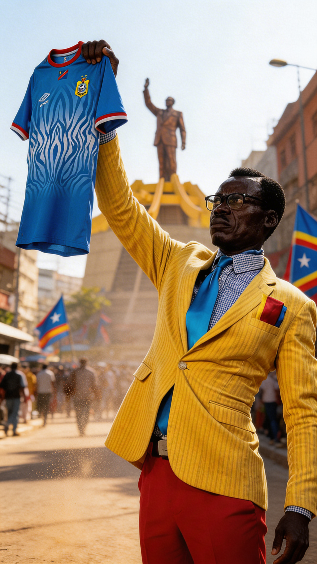 Camiseta local de Congo para la Copa del Mundo 2026
