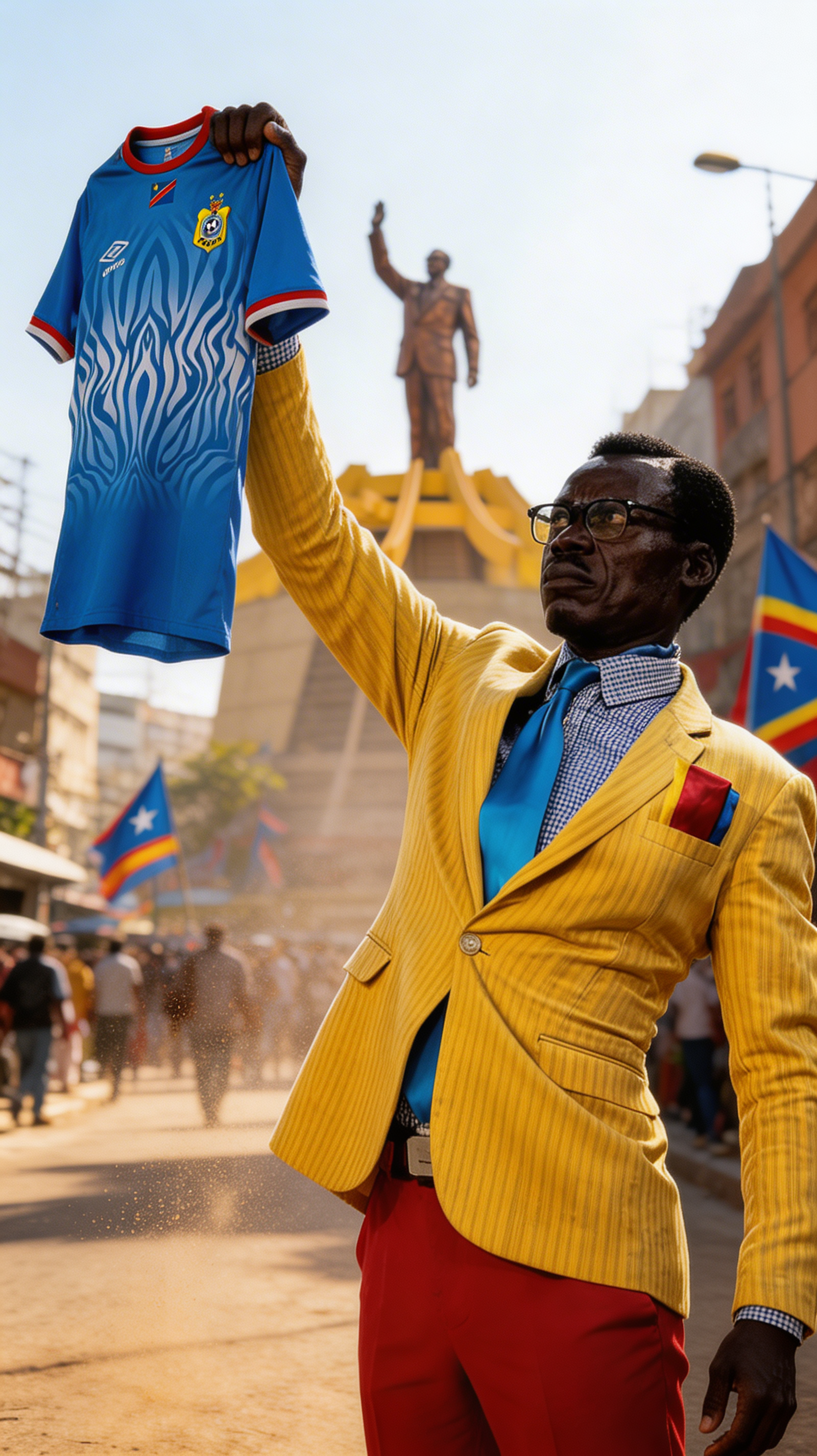 Camiseta local de Congo para la Copa del Mundo 2026